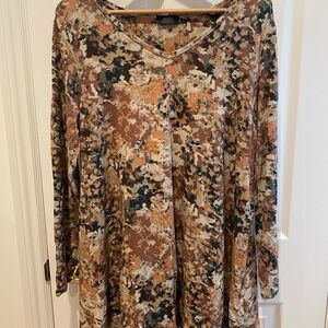 Women's Multicolor Tunic Top